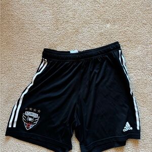 DC United dri fit soccer shorts